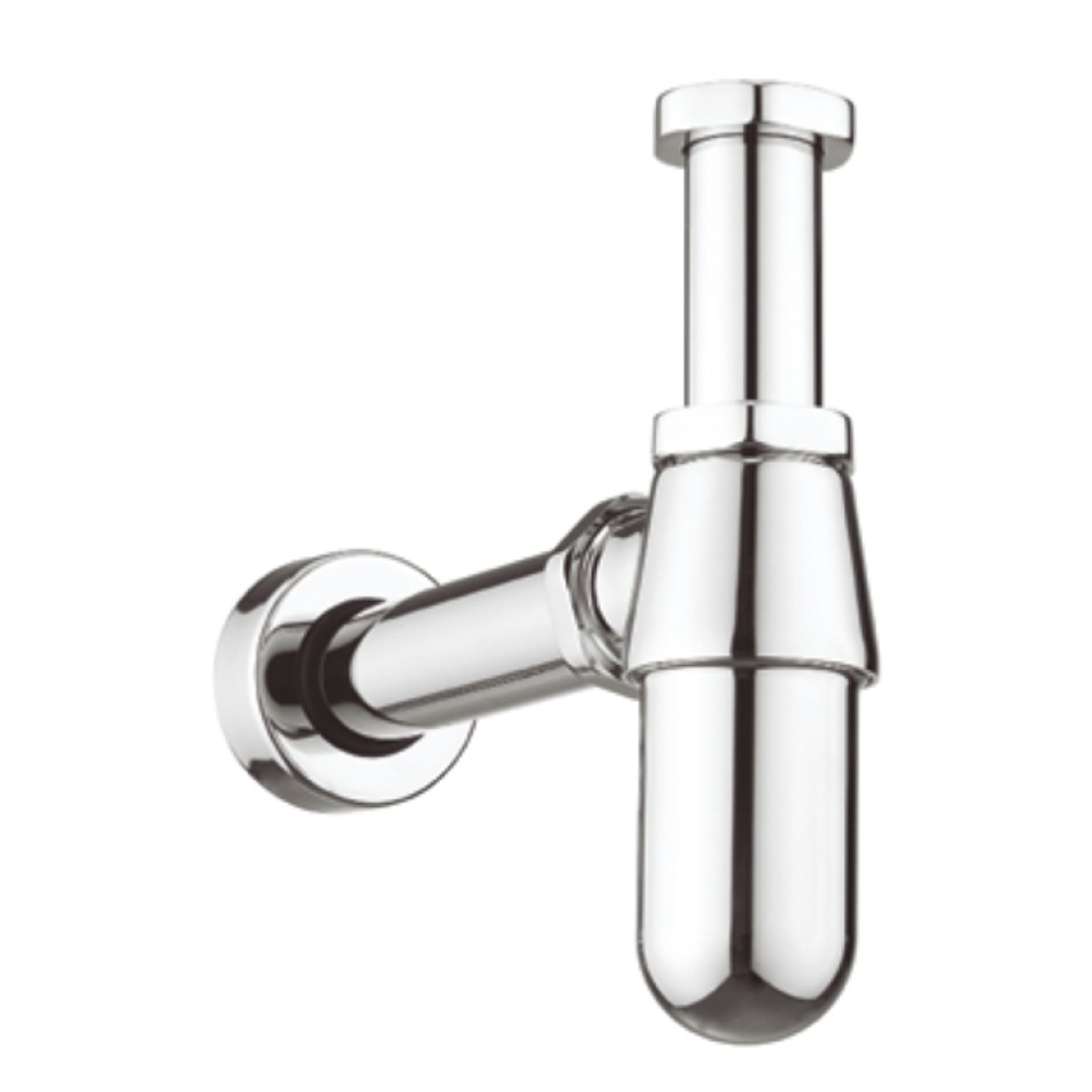 Product Cut out image of the Crosswater Standard Chrome Bottle Trap